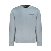 Napapijri Gray Cotton Men Sweater -   -  Napapijri.